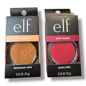 E.L.F Putty Bronzer and Blush Set in Golden Daze & Caribbean